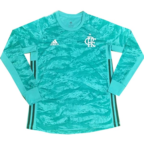 Camiseta Flamengo ML Portero 2019 2020 Verde